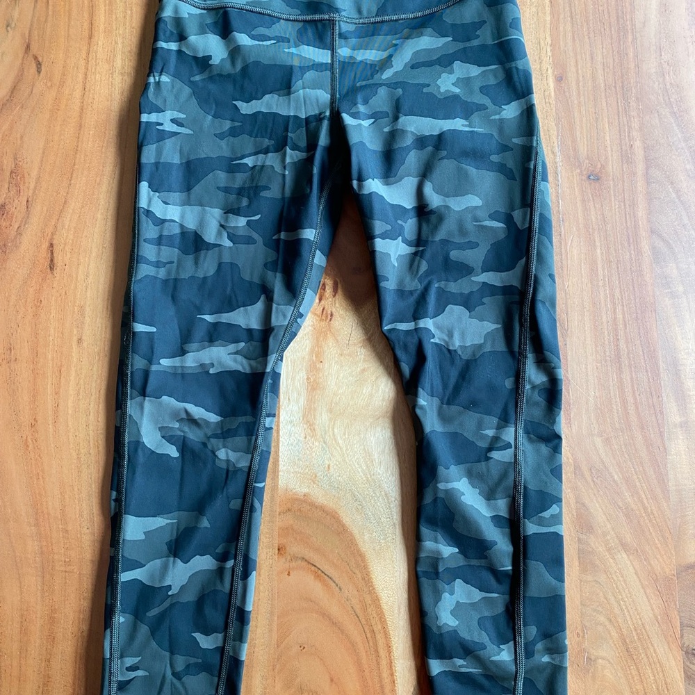 Athleta Camouflage Print Leggings